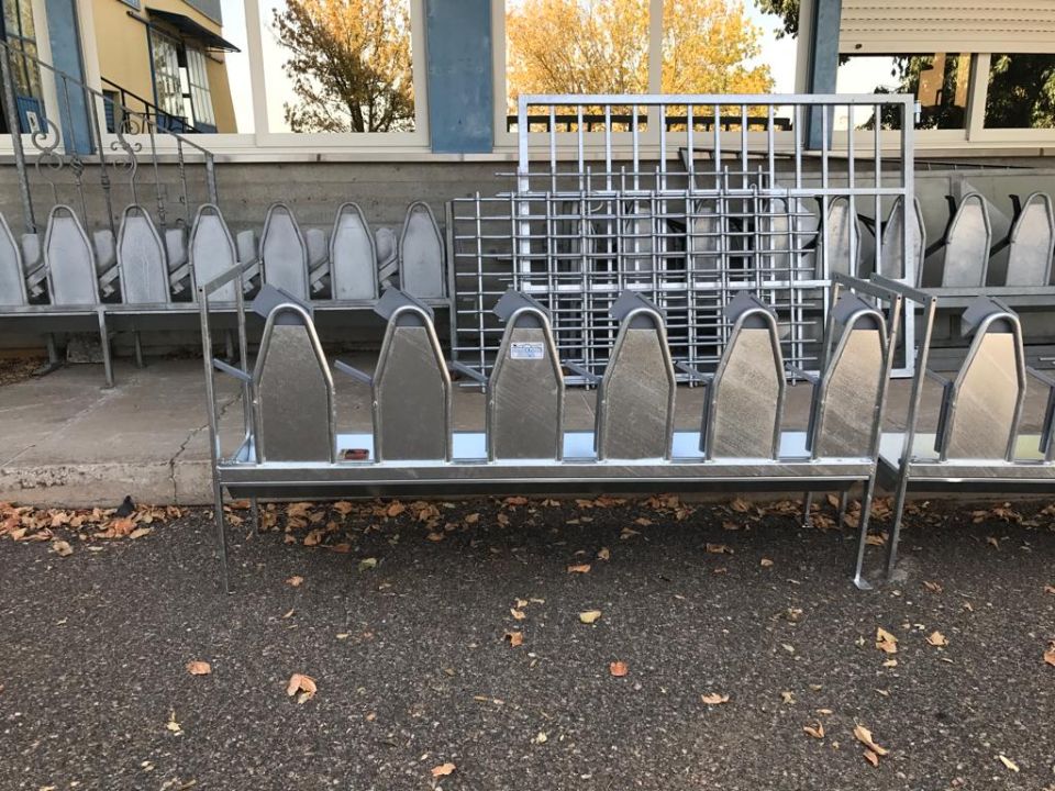 struttura metallica per gli ovini