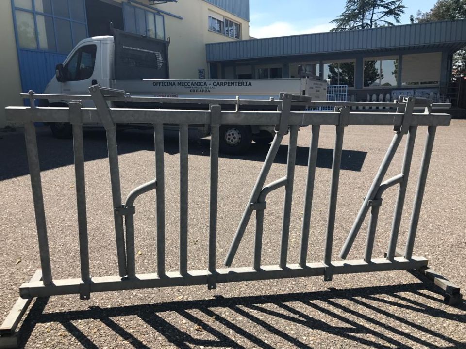 inferriata per separazione degli ovini