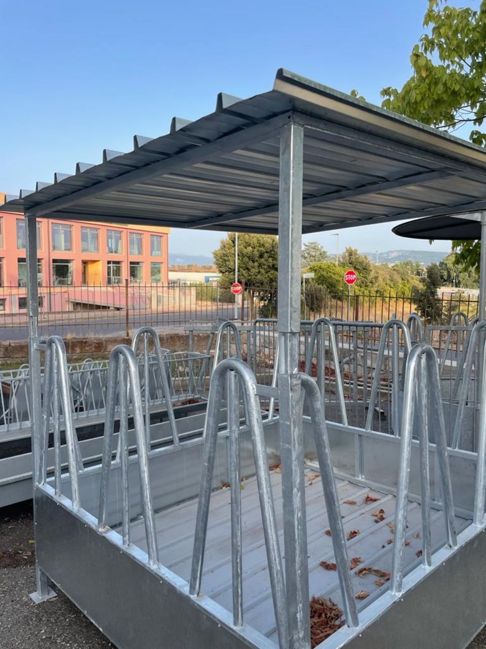 recinzione in ferro quadrata per gli ovini