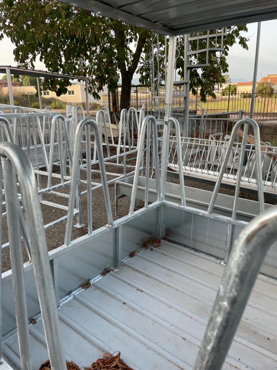 recinzione in ferro per gli ovini