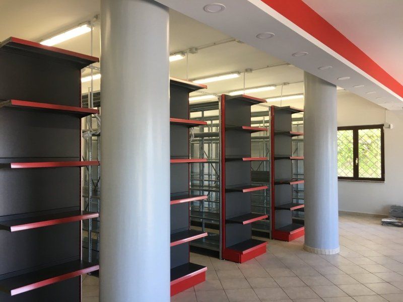 scaffalature bicolori