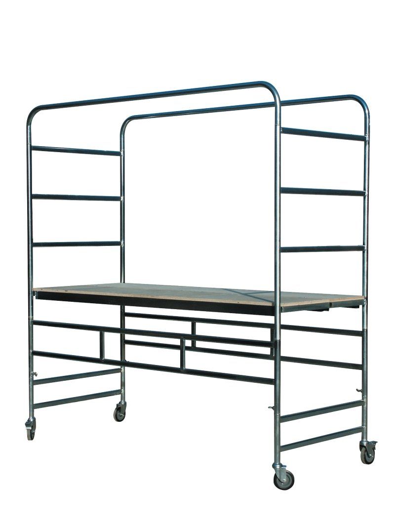 ponteggio con rotelle