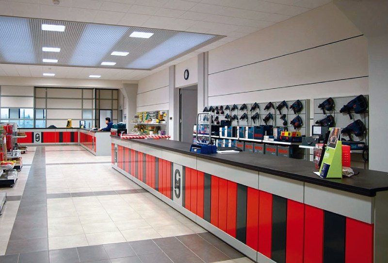 banco vendita in centro commerciale