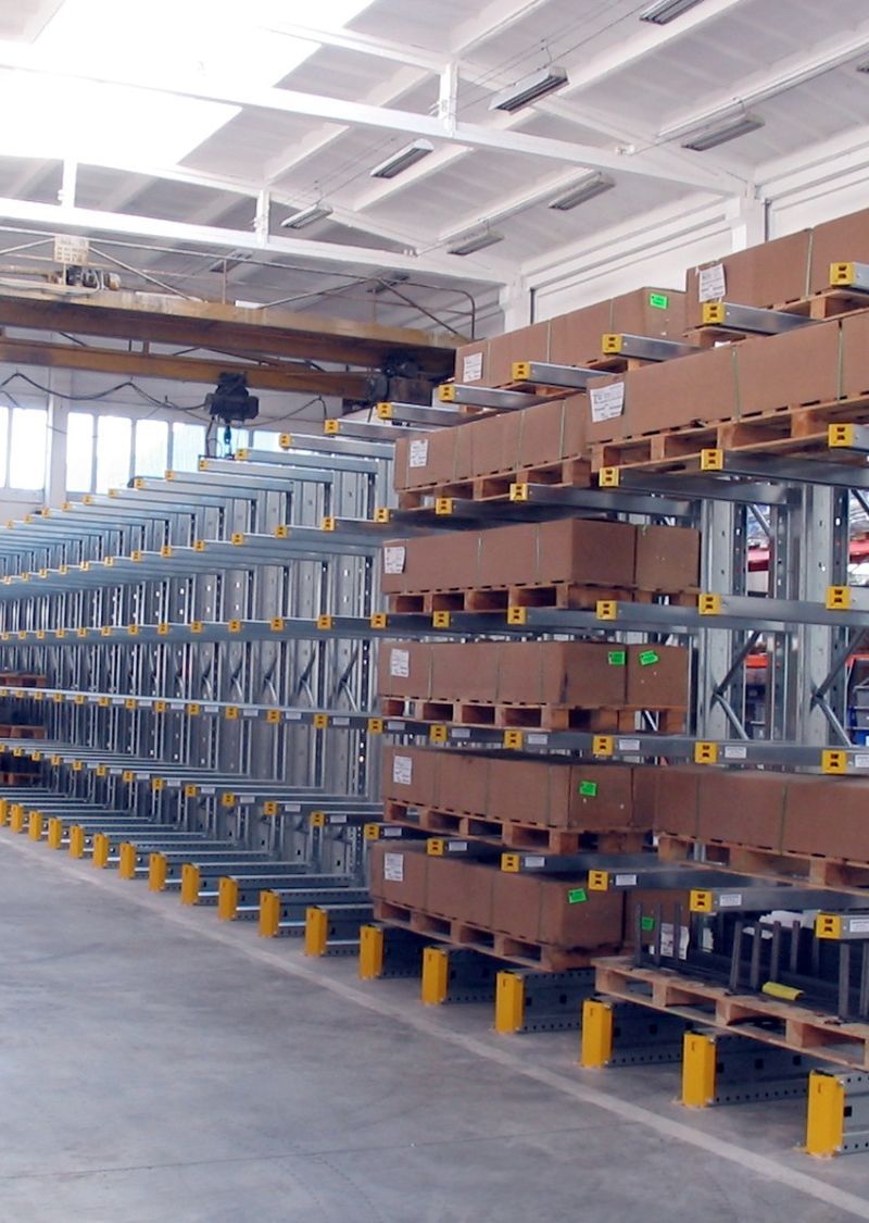 Scaffalature industriali ad Avellino e in Campania per magazzino