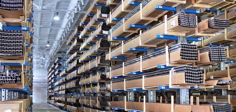 Scaffalature industriali ad Avellino e in Campania in file multiple