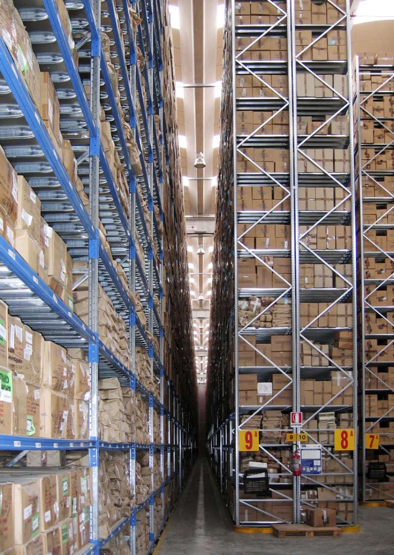 Scaffalature industriali ad Avellino e in Campania per grandi magazzini