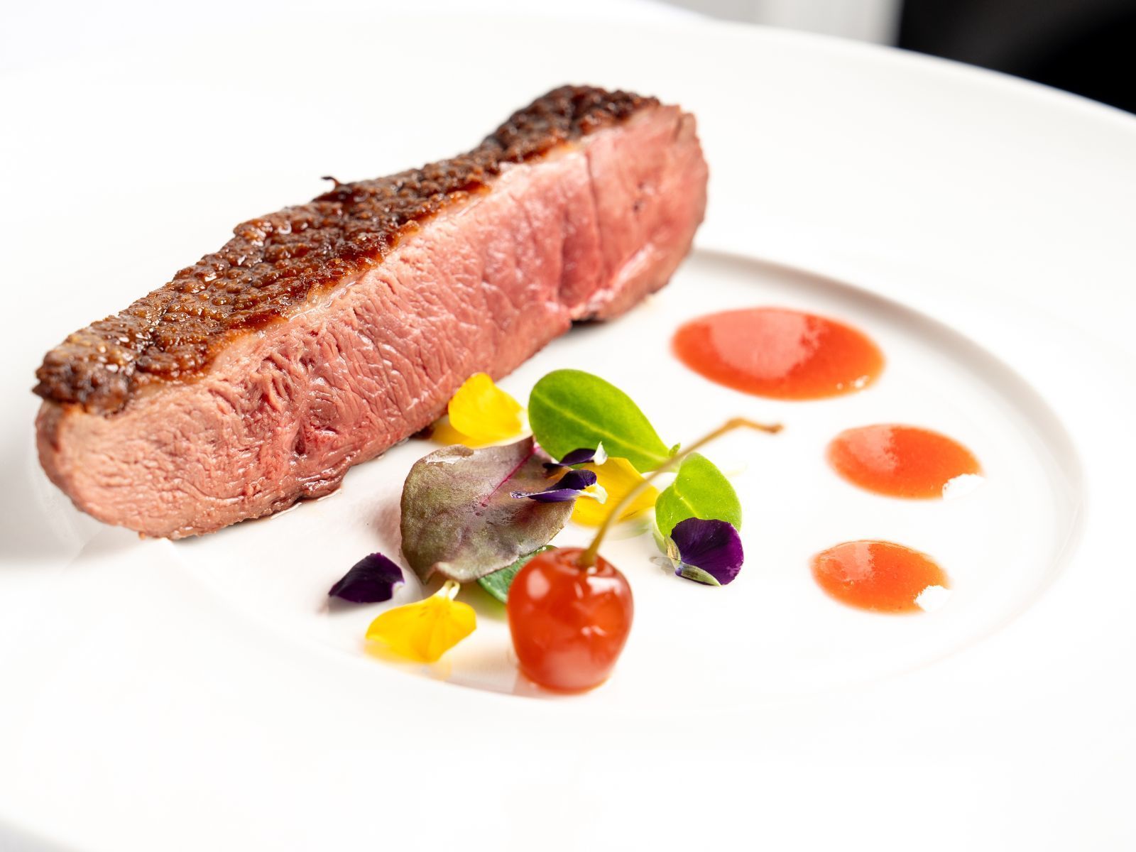 Steak on Plate Photo