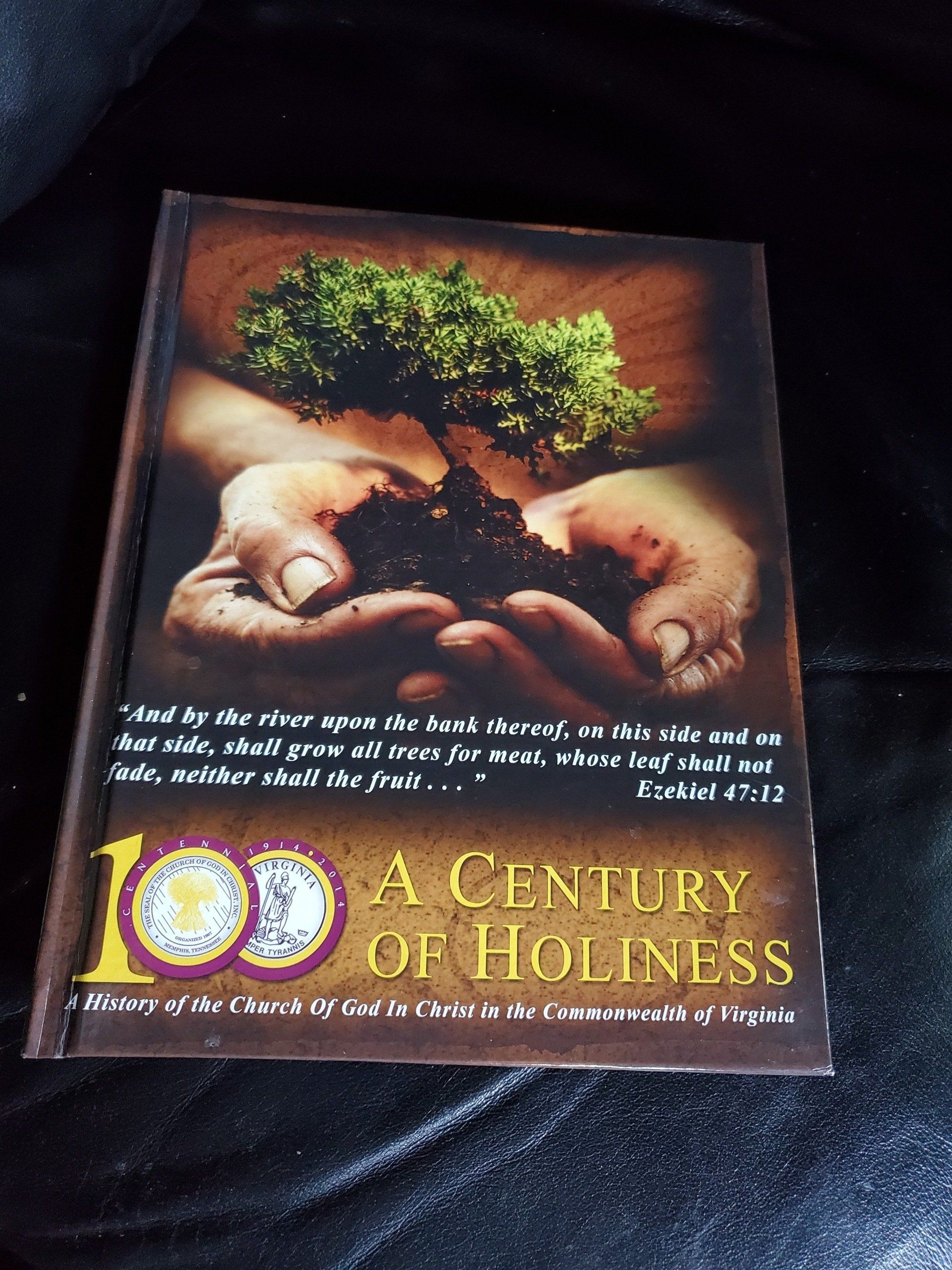 A book titled 100 a century of holiness