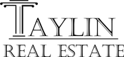 Taylin Real Estate logo in black serif text on a white background