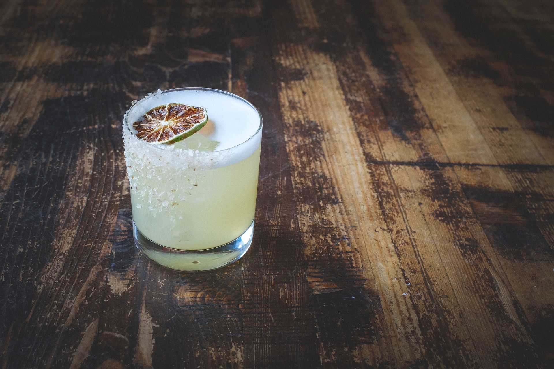 Margarita at Devil's Elbow Bar & BBQ restaurant in Vancouver.