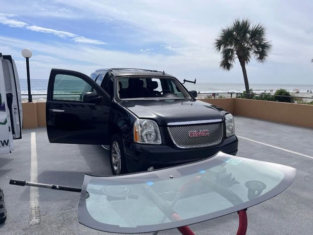 Windshield replacement & ADAS calibration in Myrtle Beach, SC Windshield replacement & ADAS calibration in Myrtle Beach, SC