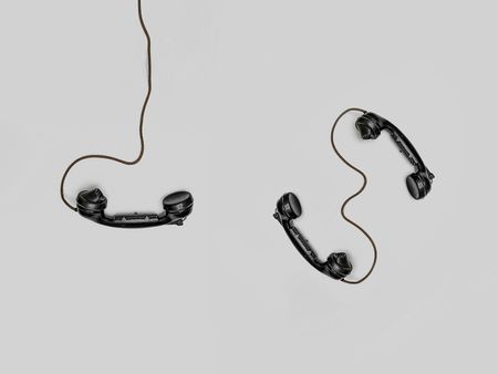Telephones connecting