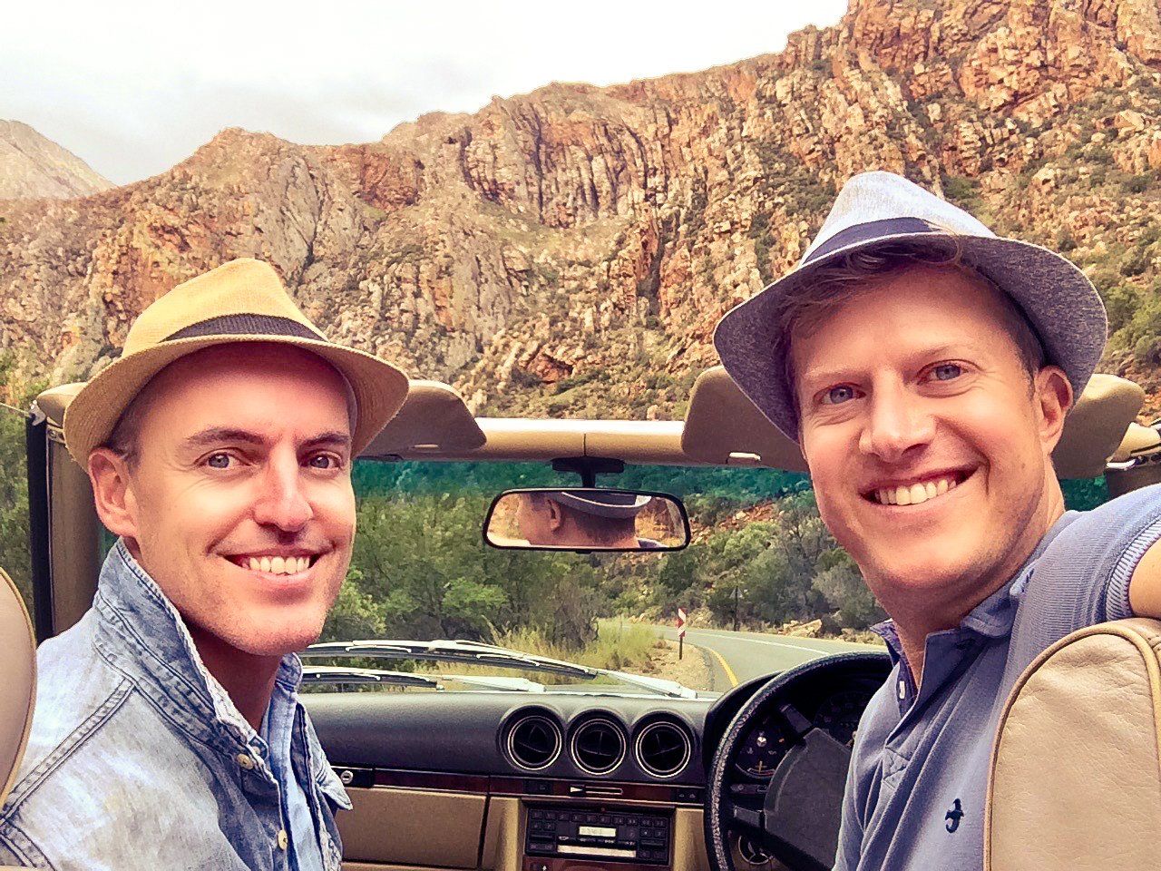 JD & François busy exploring exciting African destinations :)