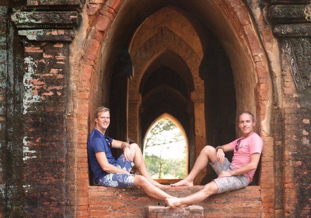 JD & François à Myanmar