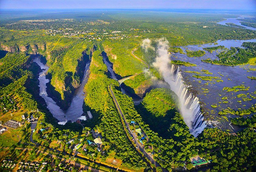 The Victoria Falls