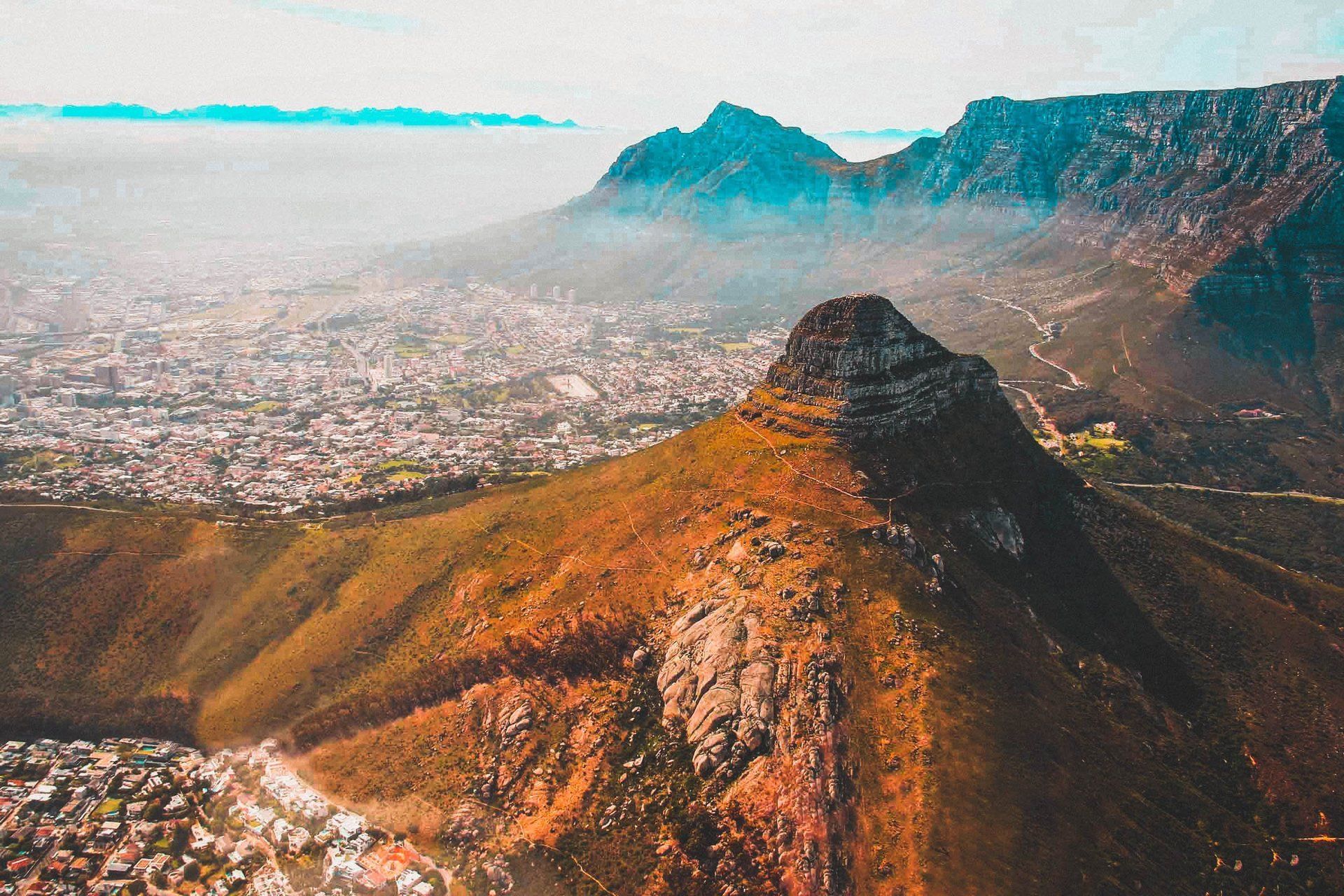 The smallest of the three mountains that surround Cape Town, Lions Head is also the easiest to clamber up