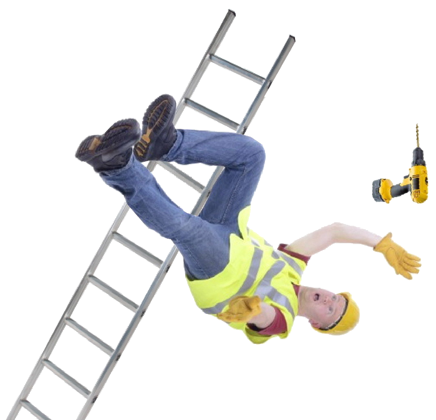 Ladder accidents are the most common reason for falls from height accidents