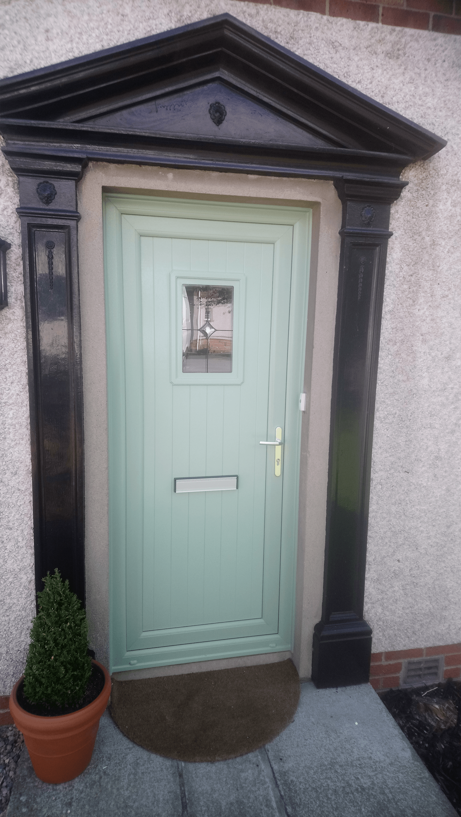 green door