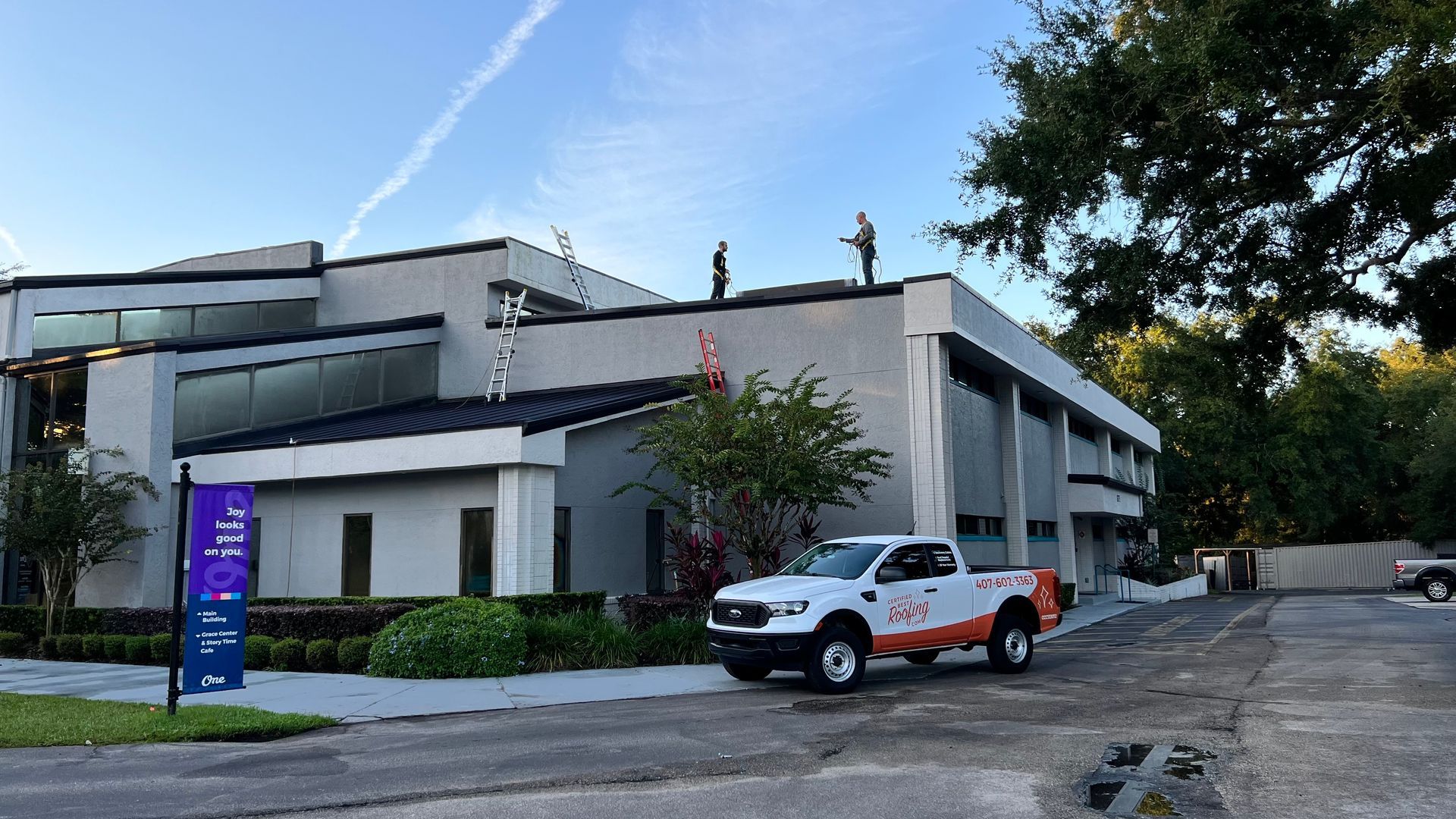 commercial roof maintenance