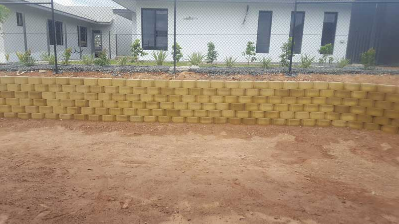 Stone Edge Near Houses — Landscaping in Palmerston, NT
