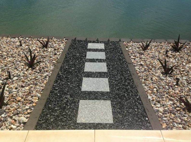 Stones Steps Leading to Water — Landscaping in Palmerston, NT