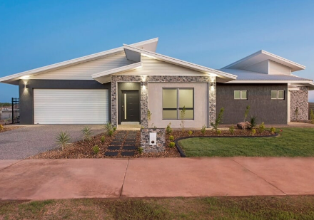 Modern House — Landscaping in Palmerston, NT