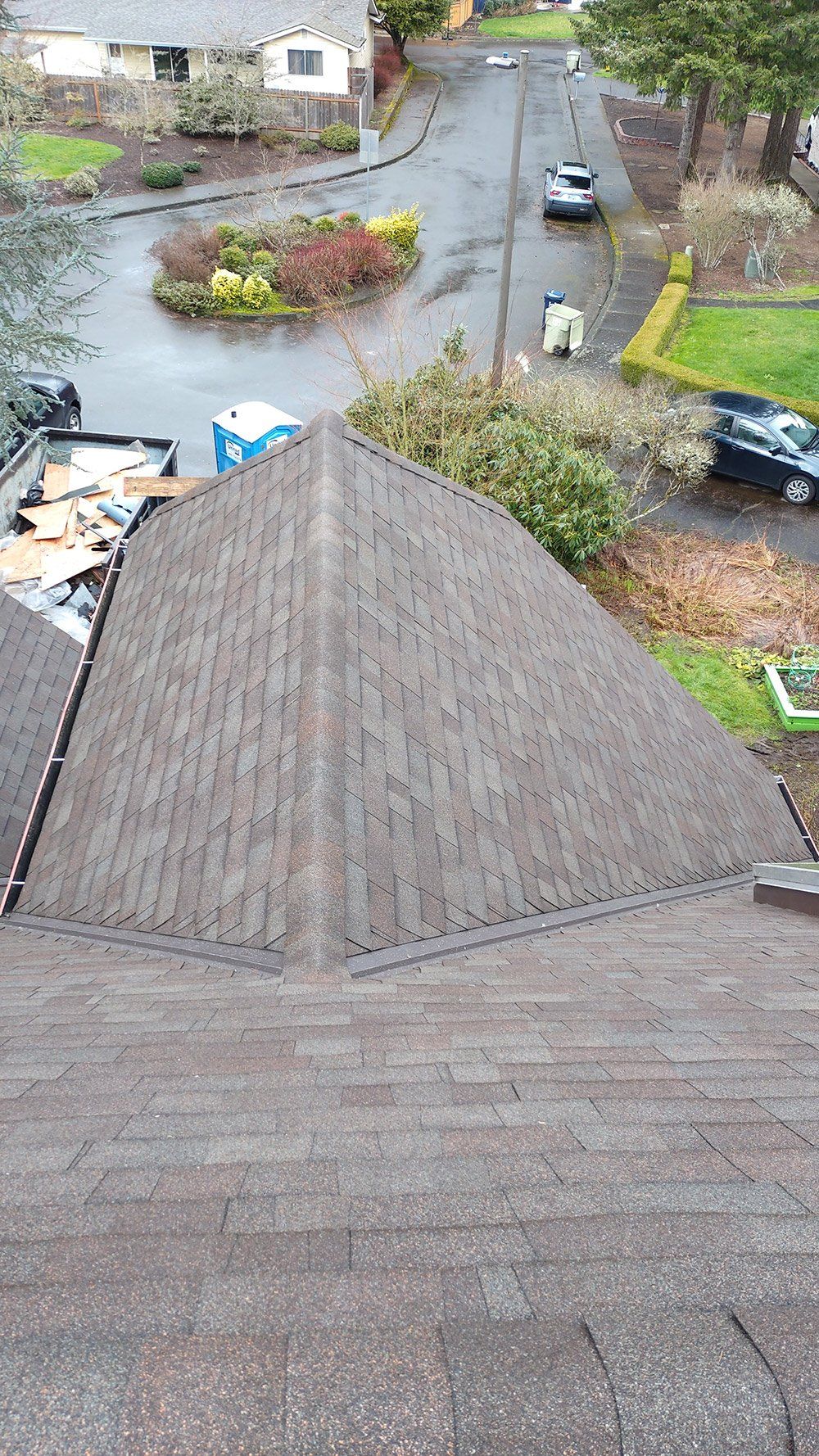 Aerial View of Roof — Vancouver, WA — Mountainside Roofing LLC