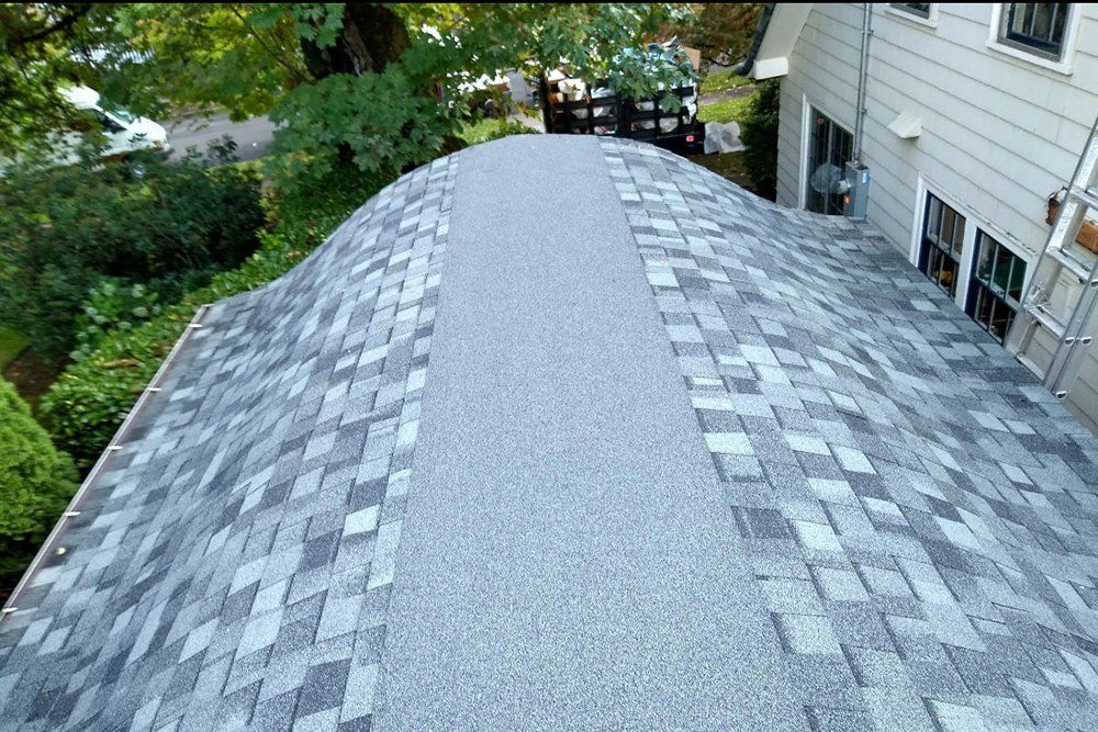 Silver Color Shingle Roof — Vancouver, WA — Mountainside Roofing LLC