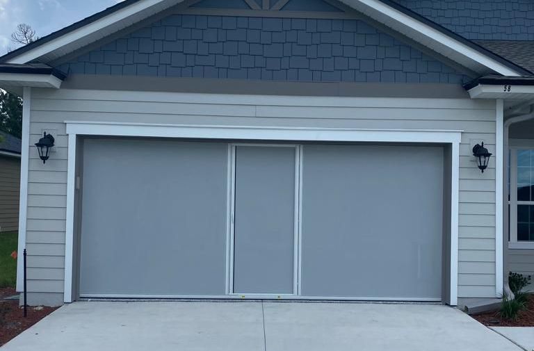 garage screen installation