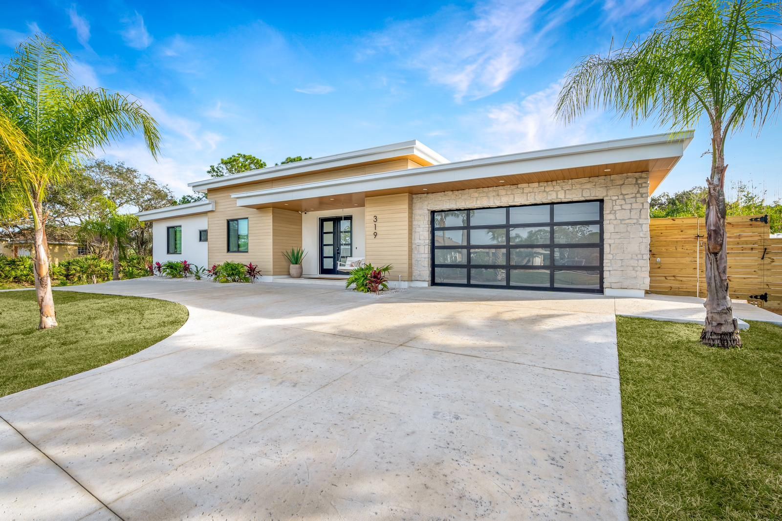 After Image of a Garage Door Replacement in St Augustine FL