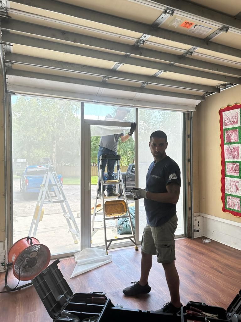 Garage Door Screen Installation in St Augustine FL