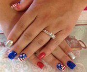 Patriotic Nail Design