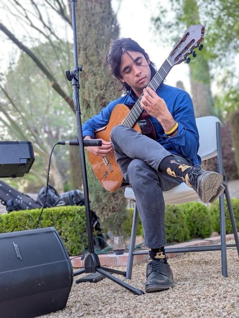 Beto Torres, instructor at Whiptail Music Studio in El Paso, TX.