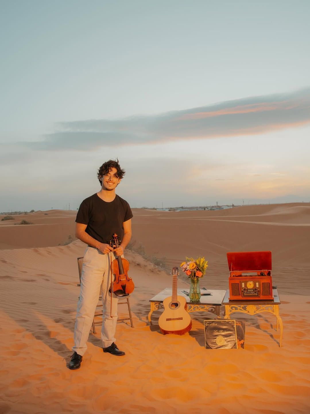 Luis Rios, instructor at Whiptail Music Studio in El Paso, TX.