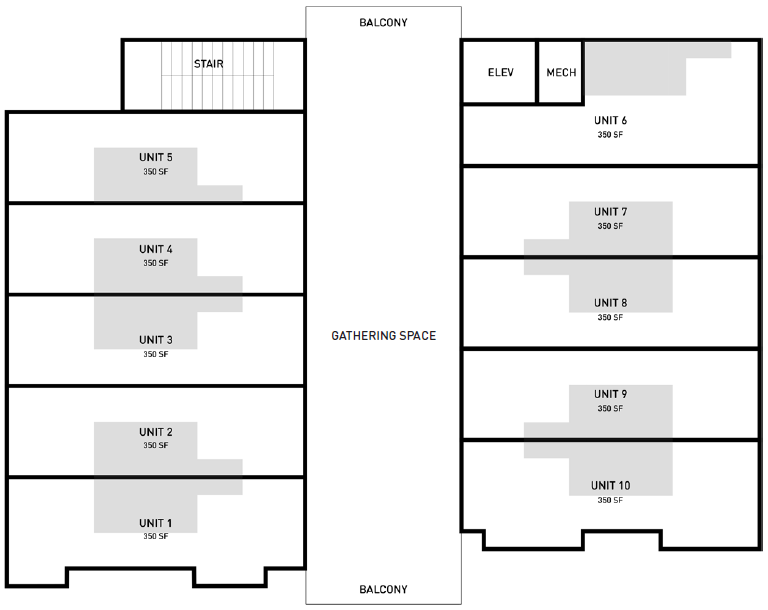 A black and white floor plan of a house