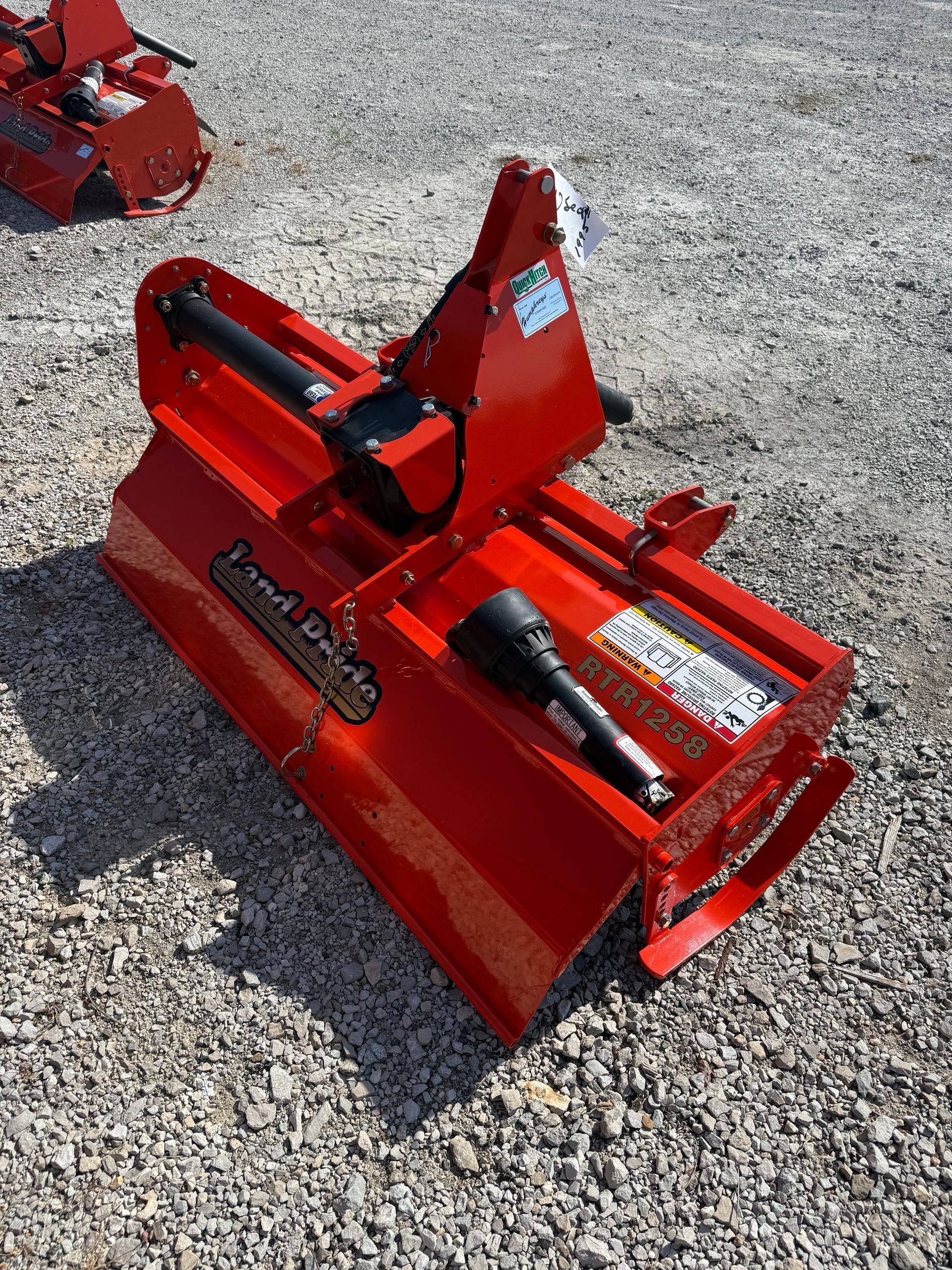 Used RTR1258 Tiller Front