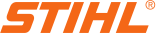 STIHL logo in orange.