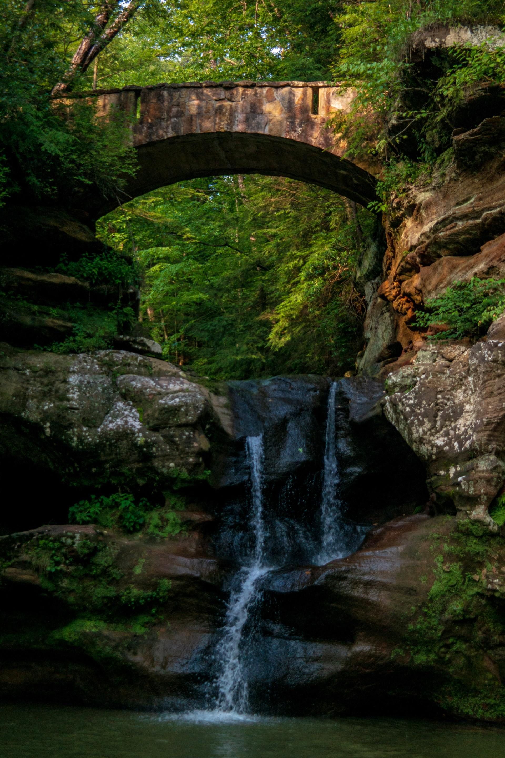 Hocking Hills Waterfall
