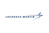 The dark blue Lockheed Martin company logo, featuring stylized lettering and a geometric star icon on a white background.