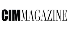 The CIM Magazine logo in black text on a white background.