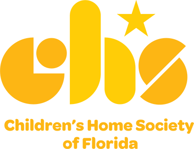 Children’s Home Society of Florida logo in yellow with a star