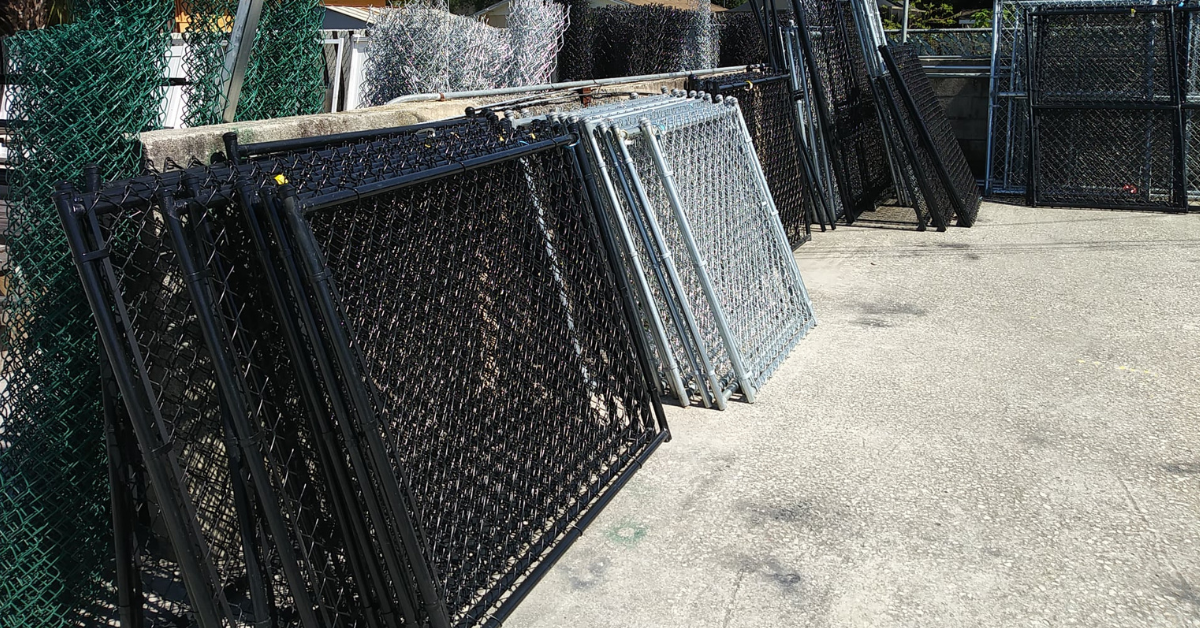 Chain Link Fencing Materials