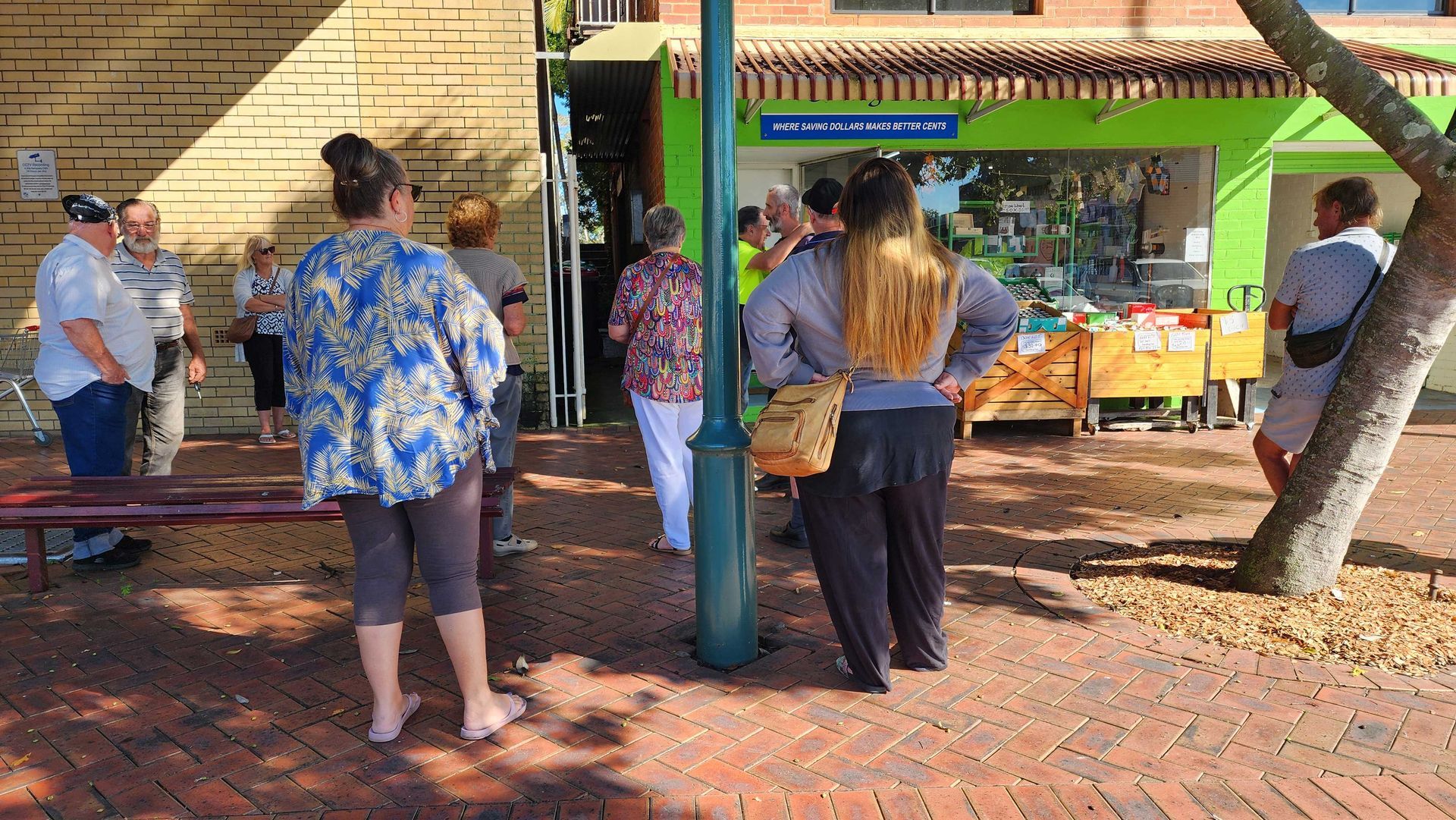 The Saving Place Food Hub Kempsey NSW Australia.