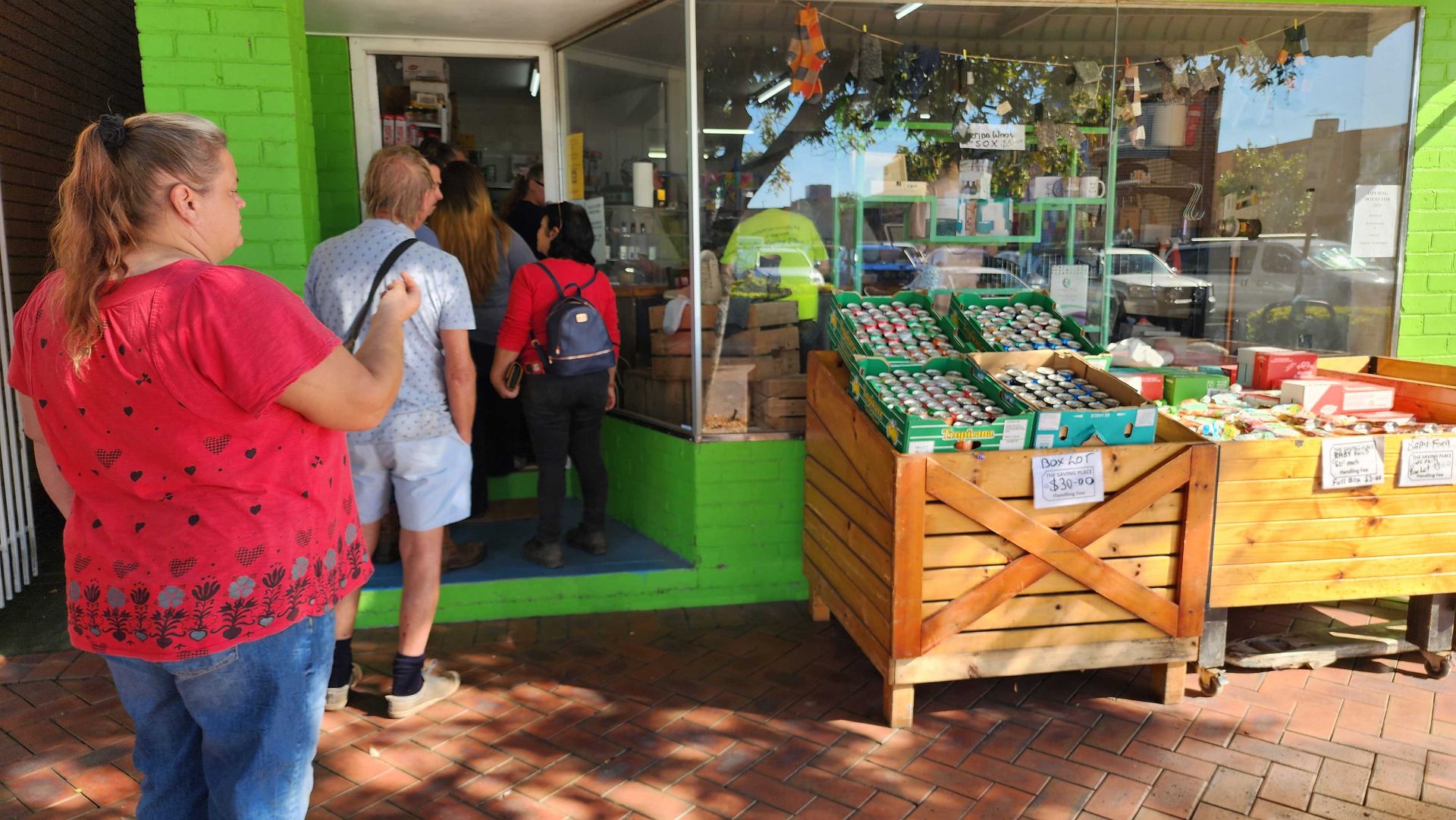 The Saving Place Food Hub Kempsey NSW Australia.