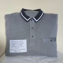 Memory cushion from a polo top