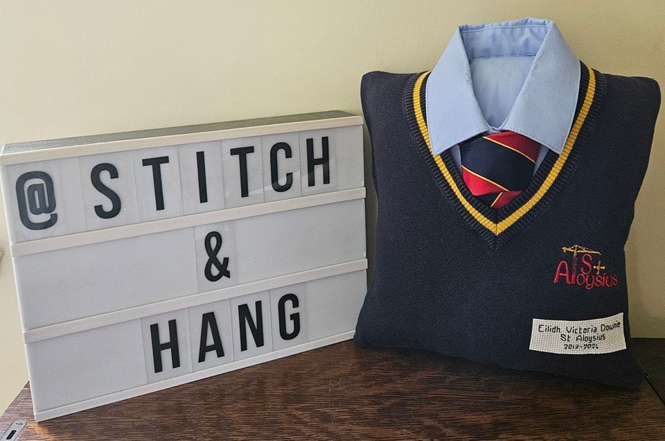 School uniform memory cushion