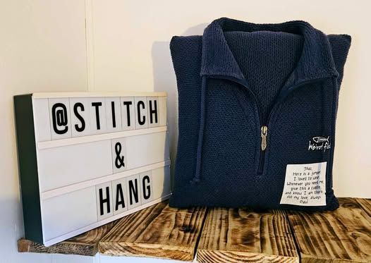 Jumper keepsake handmade from a loved ones jumper