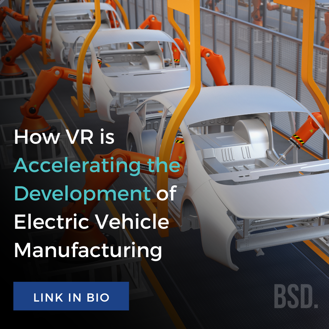 Virtual reality electric vehicle manufacturing