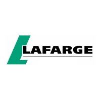 The lafarge logo is green and black on a white background.