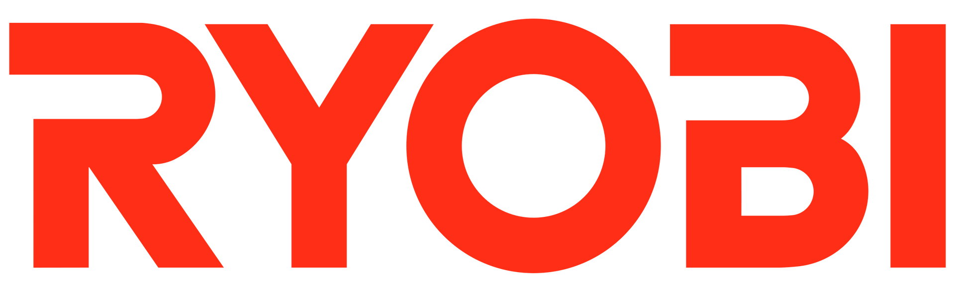 RYOBI logo in red.